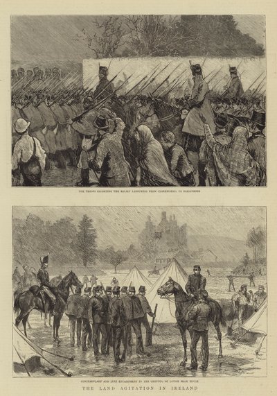 The Land Agitation in Ireland by Joseph Nash